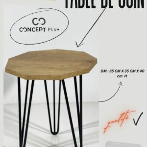 Table de coin