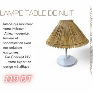 Lampe table de nuit